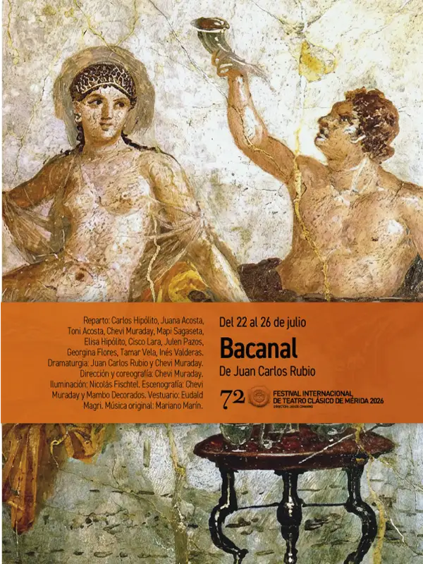 Cartel Bacanal - Festival de Merida 2026