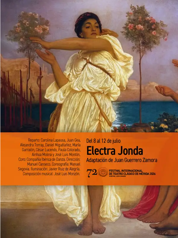 Cartel Electra - Festival de Merida 2026