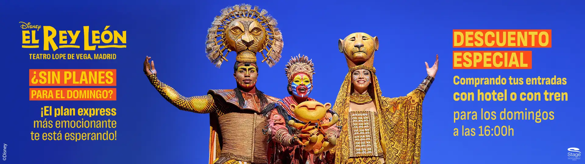 El Rey León, el musical en Madrid