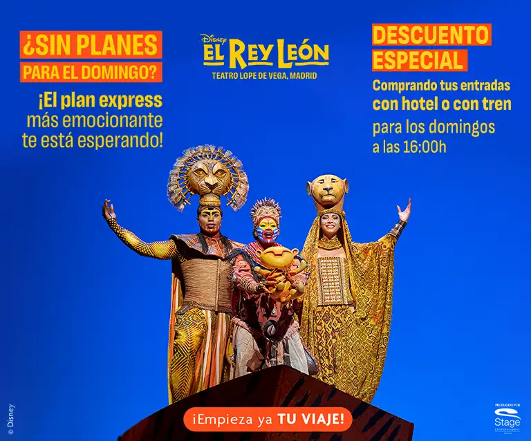 El Rey León, el musical en Madrid